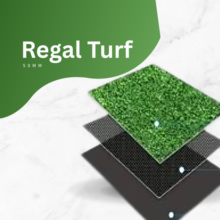 Elite Synthetic Grass regal turf installed on a Perth backyard putting green.